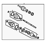 4410578J00 - : Axle Assembly for Suzuki Image