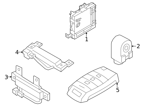Electrical Components for 2023 Kia Seltos #0