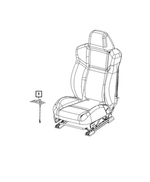68243482AA - Electrical: Seat Belt Reminder Sensor for Mopar Image
