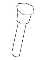 81143TF0G01YS - Body: Headrest Guide for Honda: CR-V, Odyssey Image