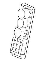 81999TK8A21ZD - Body: Cup Holder for Honda: Odyssey Image