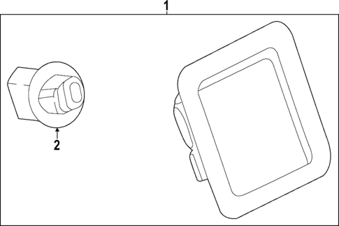 License Lamps for 2023 Ford F-150 Lightning #0