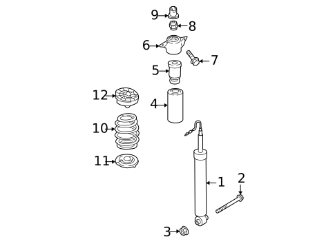 Suspension, Springs & Related Components for 2025 Audi A4 allroad #0