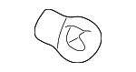 6101510 - Steering: Steering Shaft Nut for Mopar Image