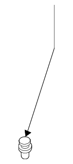 MU000571 - Body: Rear Trim Clip for Mitsubishi: Eclipse Cross, Lancer, Mirage, Mirage G4, Outlander, Outlander PHEV, Outlander Sport Image