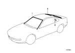 51318108043 - : Weatherstrip for BMW Image