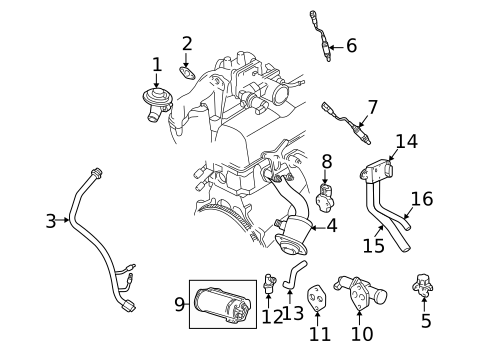 Powertrain Control for 2000 Mazda B2500 #0