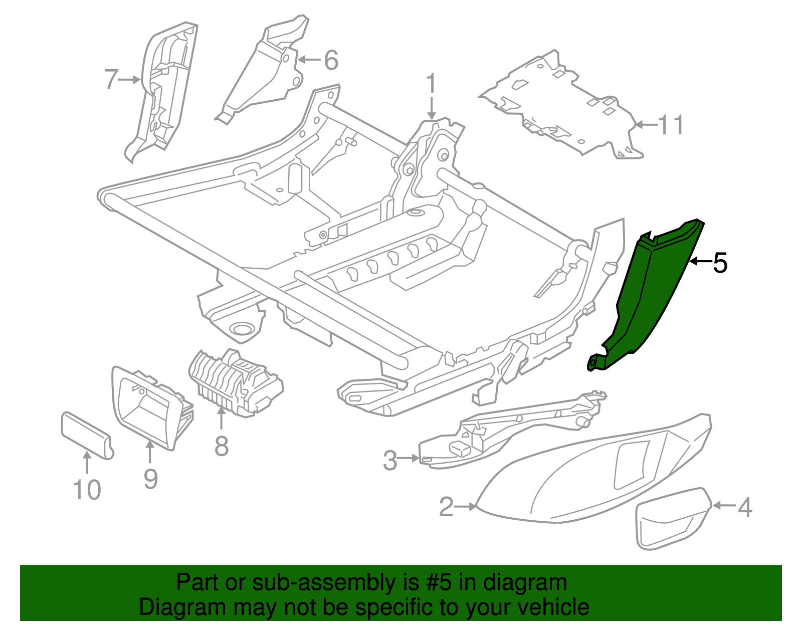 Outer Cover - BMW (52-10-7-242-437)