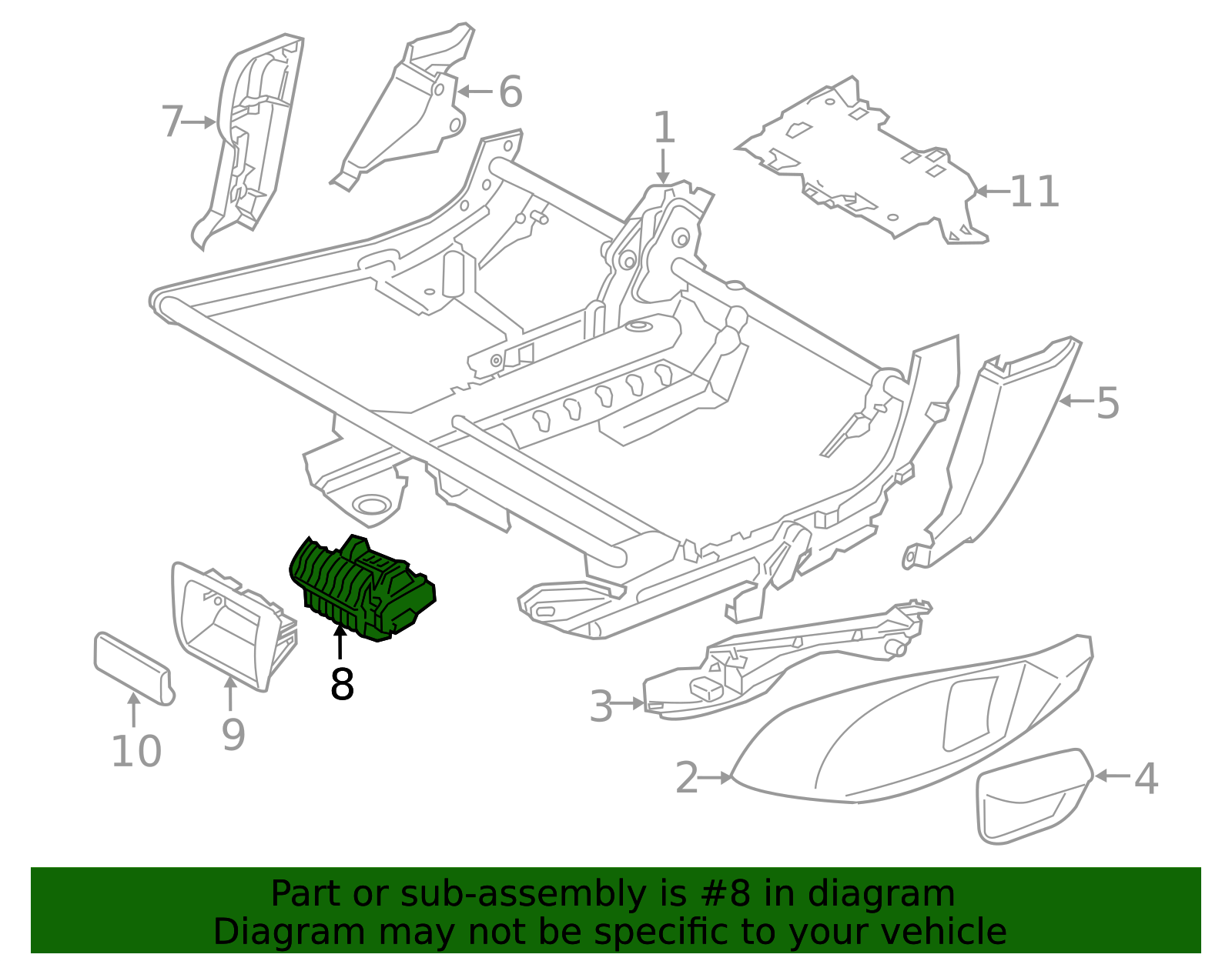 Genuine BMW 52-20-7-255-497 | Release Lever | FREE Shipping on Most ...