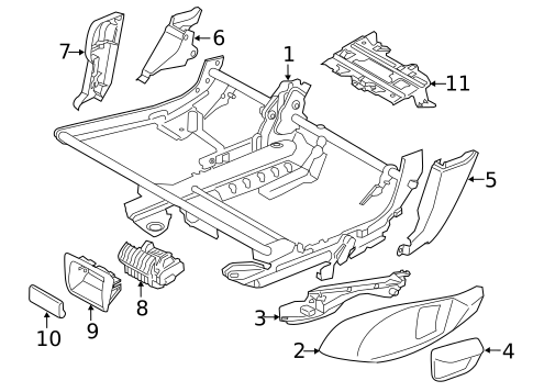 Tracks & Components for 2011 BMW 550i GT xDrive #1