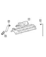 5117234AB - 2.7L Diesel - Mercedes Benz [EX8]: Air Induction Hose for Mopar Image