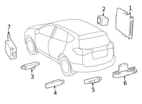 Electrical Components for 2013 Toyota RAV4 #0