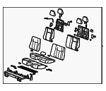 94732716 - Body: Seat Assembly for Hummer: H3T Image