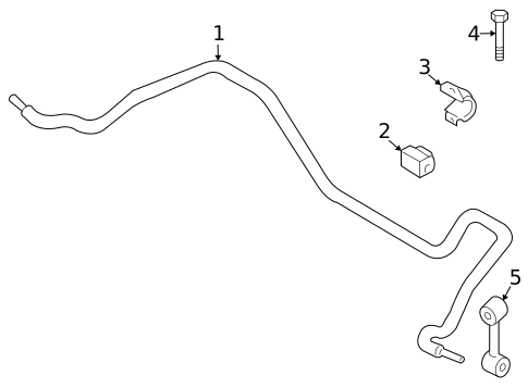 Stabilizer Bar & Components for 2011 BMW Z4 #1