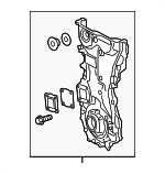 1513336020 - : Engine Timing Cover for Lexus: ES300h, NX300h Image