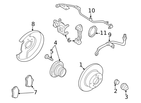 Anti-Lock Brakes for 1999 Nissan Altima #1