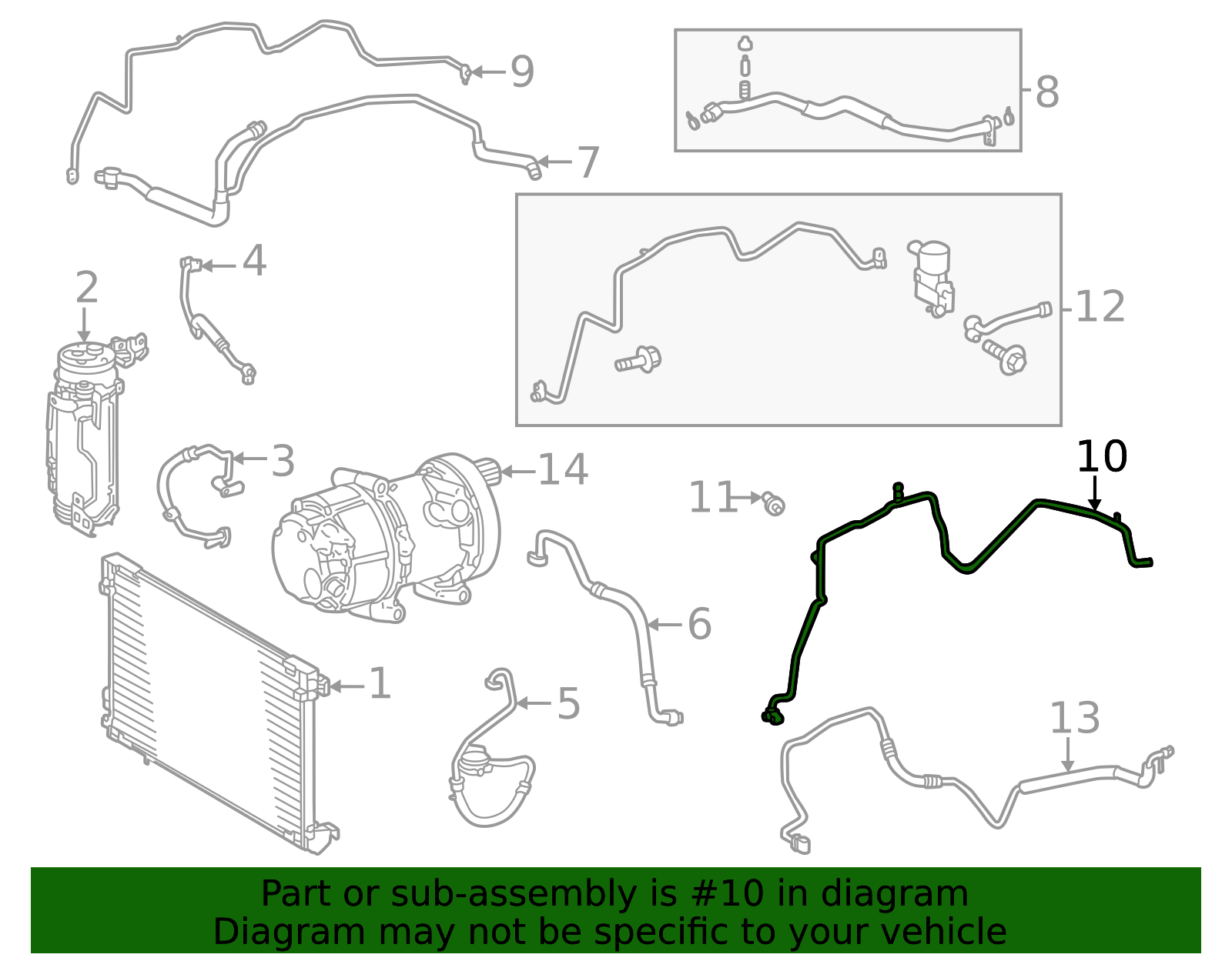 88715-47110 - Discharge Pipe 2023-2025 Toyota | Longo Toyota Parts