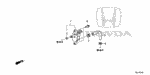 91406SAAJ00 - Engine: CLAMP, TUBE (D12) for Honda Image