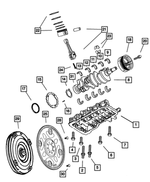 6504411 - Engine 4.7L Eight Cylinder: Screw for Mopar Image