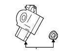 K88303RA0A - Electrical: Side Impact Sens for Nissan: Qashqai, Rogue Sport Image