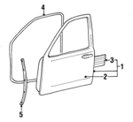 F8VZ5420200AA - Body: Outer Panel for Lincoln: Town Car Image