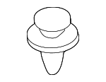 904670801183 - Body: Hood Seal Clip for Lexus Image