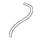 9480112 - Engine: Vacuum Hose for Volvo: C70, S60, S70, S80, V70 Image