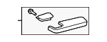 742200C040C0 - Body: Armrest for Toyota: Tundra Image
