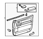 676100C371C2 - : Door Trim Panel for Toyota: Tundra Image