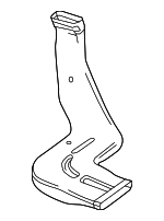 2128310700 - Body: Duct for Mercedes-Benz Image