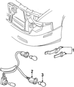 5978217 - Electrical: Side Marker Lamp for Cadillac: Eldorado Image