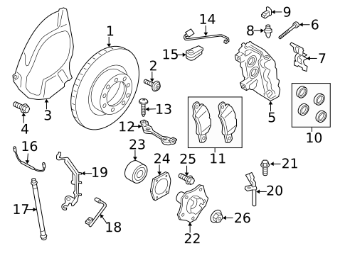 Brake Components for 2016 Porsche 911 #3