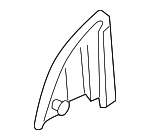 8938575059XB - Body: Corner Molding for Audi: 80, 80 Quattro, 90, 90 Quattro Image