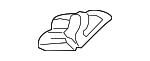 8A0837176 - Body: Seal for Audi Image