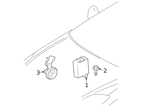 Alarm System for 2005 Toyota Prius #0