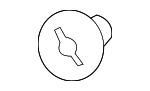 9760497 - Body: Dashboard Panel Insulator Clip for Saab Image