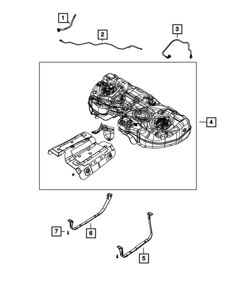 Fuel Tank for 2021 Dodge Challenger #0