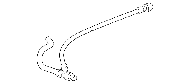 2007-2014 GM Radiator Surge Tank Outlet Hose 15834773 | OEM Parts Online