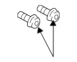 N10612701 - Body: Bumper Cover Bolt for Audi Image