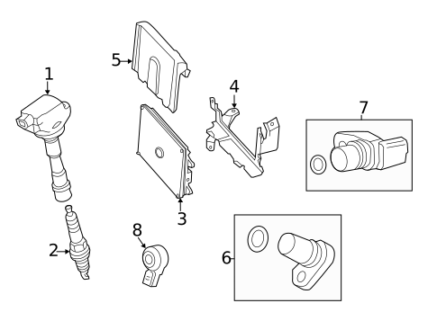 Ignition System for 2016 Honda CR-Z #0