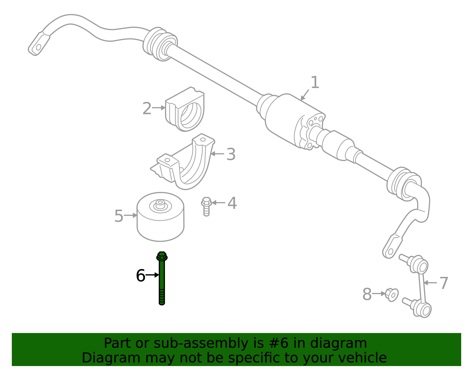 Damper Bolt - BMW (7119908714)