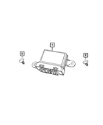 68411135AC - Electrical: Parking Assist Module for Mopar Image