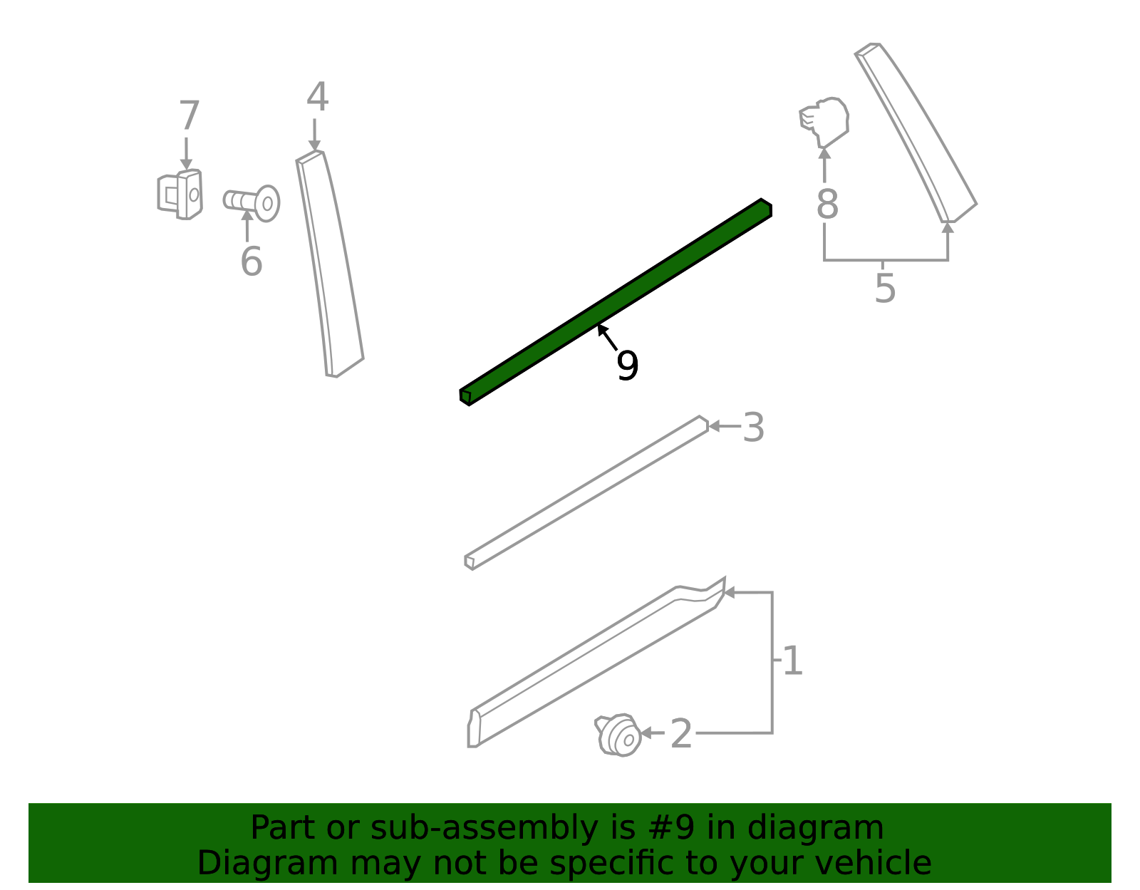 Door Reveal Molding - Clean Finish OEM Exterior | AutoNation Parts