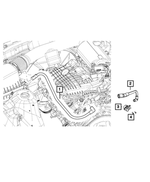 68092724AC - 3.6L Gas; Engine: Make Up Air Tube for Ram: 1500, 1500 Classic Image