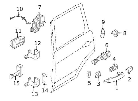 Front Door for 2006 Land Rover LR3 #1