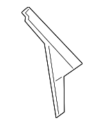 9Y0839903E - Body: Rear Applique for Porsche Image