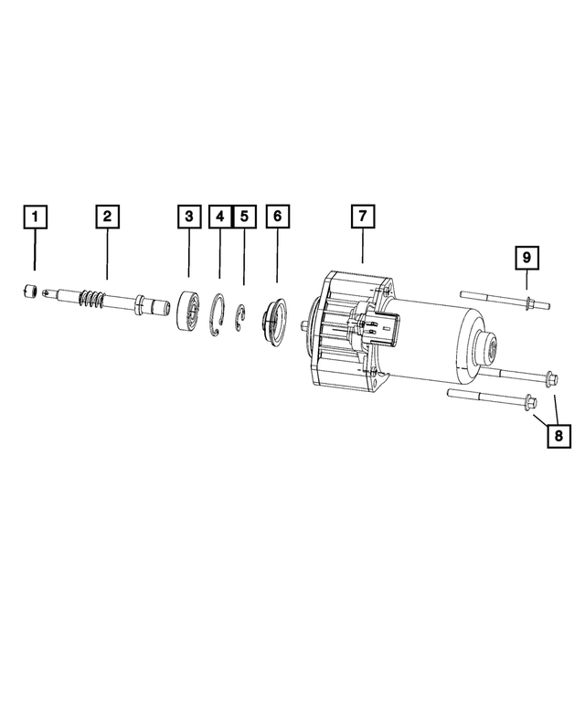 68026949AA - MP3023; 2 Speed Transfer Case: Shift Shaft Bearing for Mopar Image