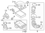 12711405 - Engine: Air Mass Sensor for GM Image