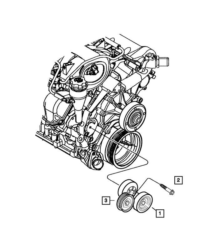 5170529AA - : Alternator Pulley for Mopar Image