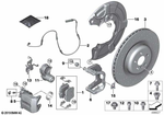 34206896221 - : Brake Disc Ventil.W.Punched Holes Re.Le for BMW Image